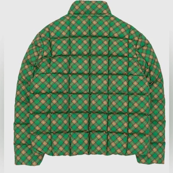 ERL Green Tartan Puffer Jacket – Size M – NWTMSRP: $1,410